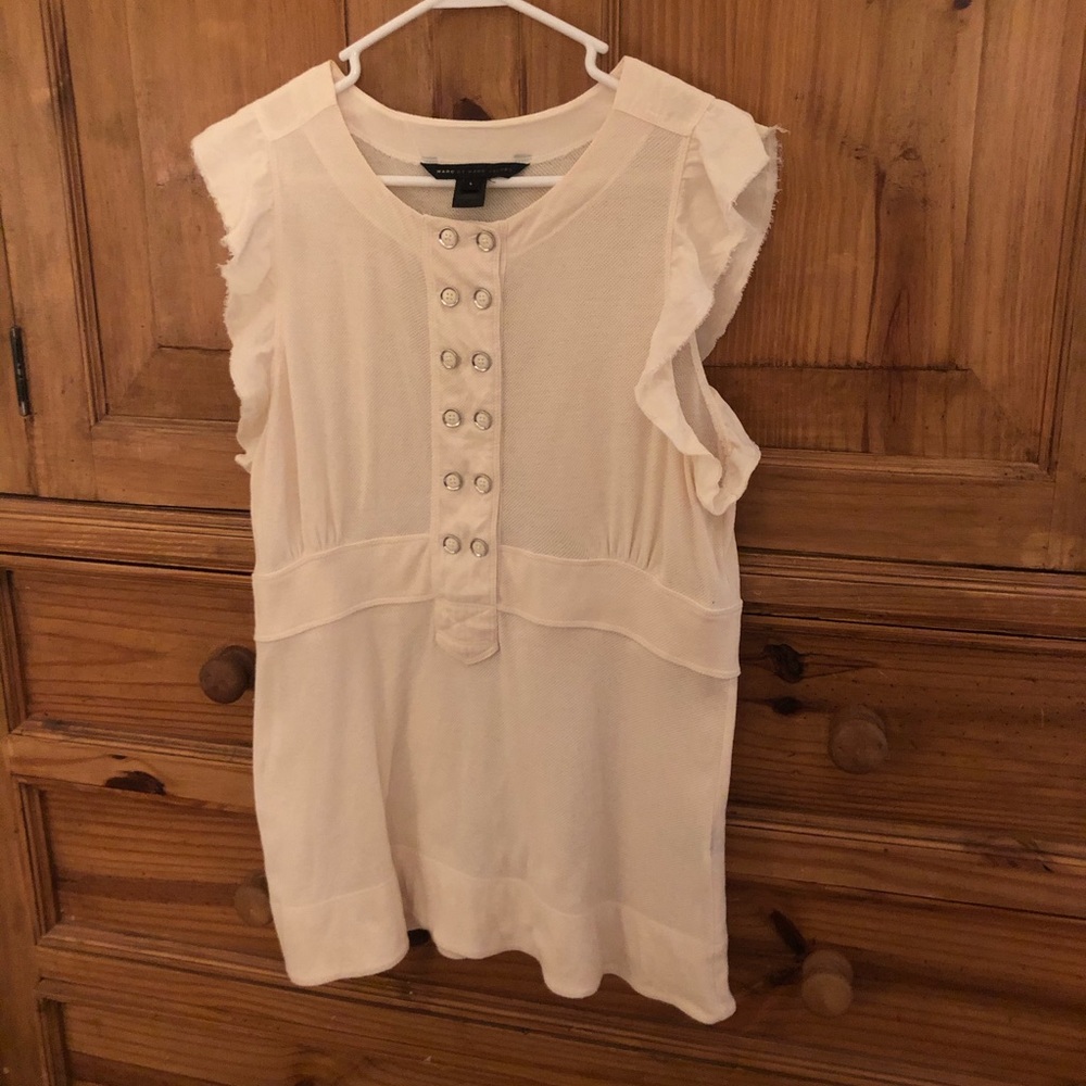 Marc by Marc Jacobs Top size L Cream Color lke new